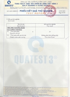 Test results: Solvent system POLYURETHAN paint SB723